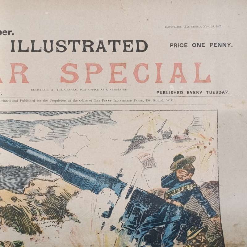 Boer War Illustrated War Special newspaper dated 28 November 1899 No.2  Vol.1