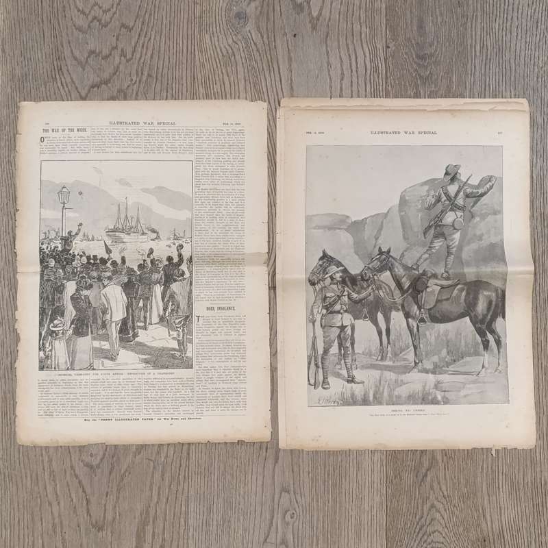 Boer War Illustrated War Special newspaper dated 14 February 1900 No.13  Vol.1