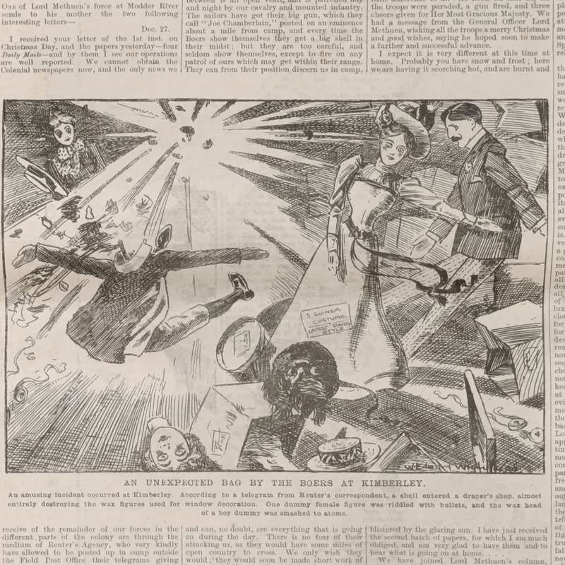 Boer War Illustrated War Special newspaper dated 14 February 1900 No.13  Vol.1