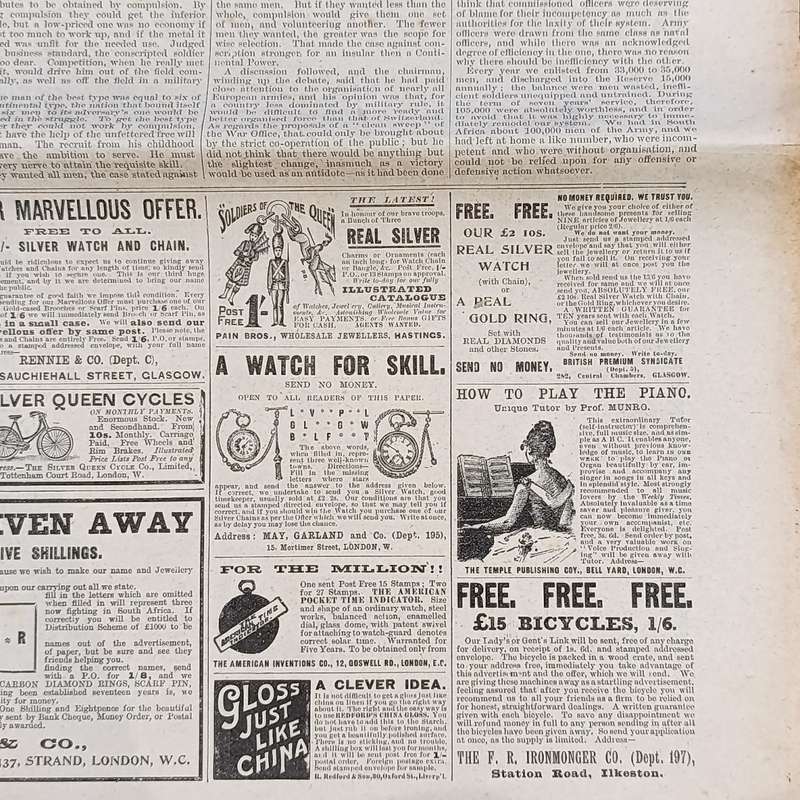 Boer War Illustrated War Special newspaper dated 2 May 1900 No.24  Vol.1