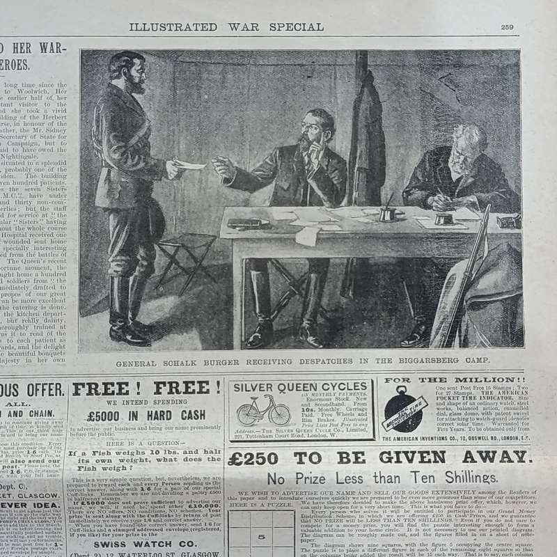 Boer War Illustrated War Special newspaper dated 4 April 1900 No.20 Vol.1