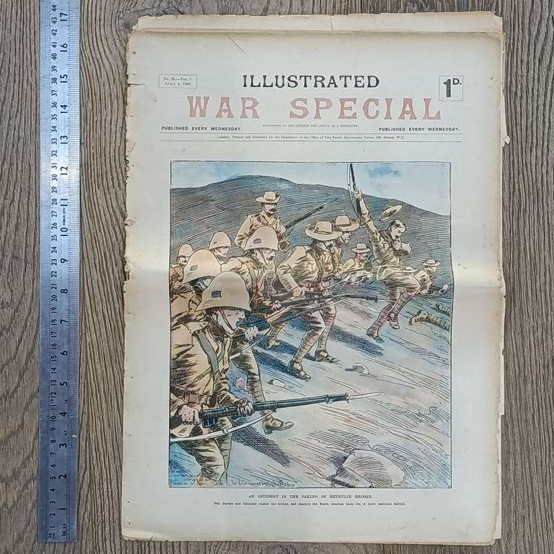 Boer War Illustrated War Special newspaper dated 4 April 1900 No.20 Vol.1