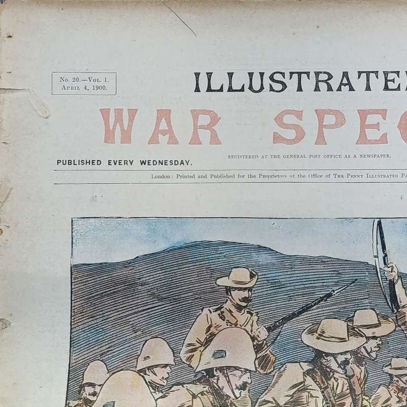 Boer War Illustrated War Special newspaper dated 4 April 1900 No.20 Vol.1