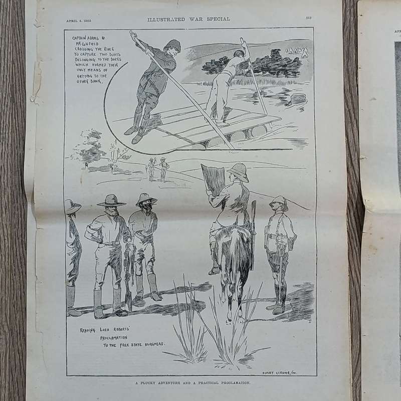 Boer War Illustrated War Special newspaper dated 4 April 1900 No.20 Vol.1