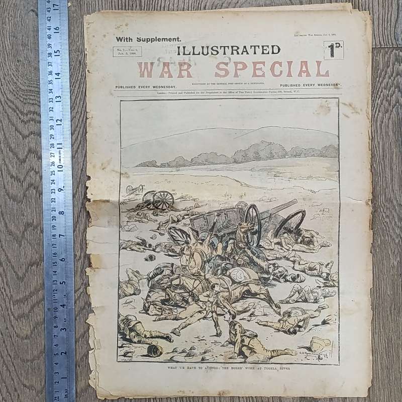 Boer War Illustrated War Special newspaper dated 3 January 1900 No.7 Vol.1