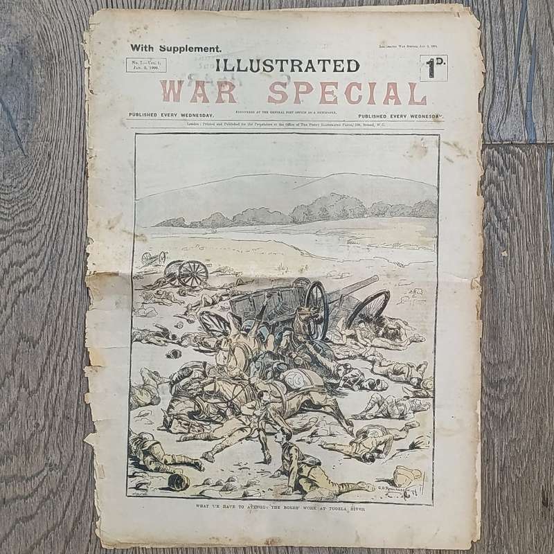 Boer War Illustrated War Special newspaper dated 3 January 1900 No.7 Vol.1