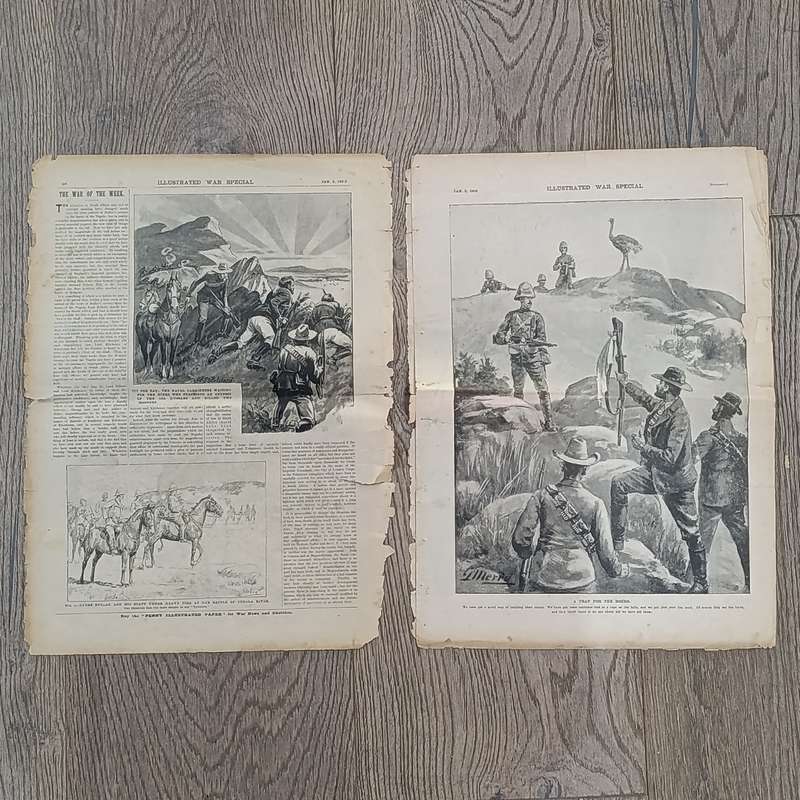 Boer War Illustrated War Special newspaper dated 3 January 1900 No.7 Vol.1