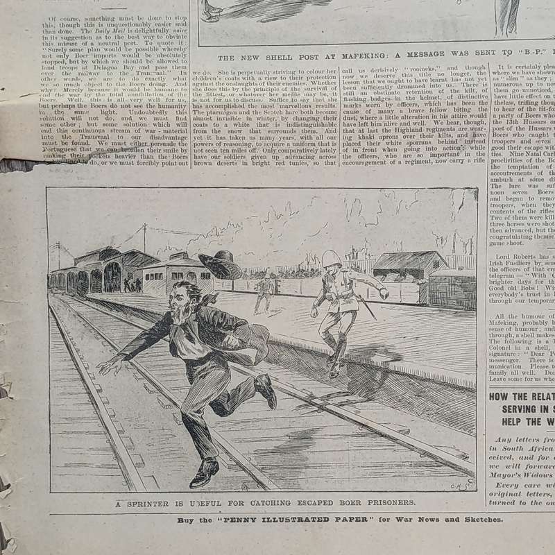 Boer War Illustrated War Special newspaper dated 3 January 1900 No.7 Vol.1