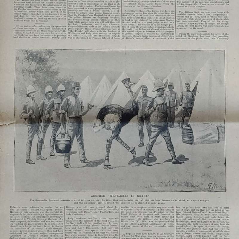 Boer War Illustrated War Special newspaper dated 23 May 1900 No.27 Vol.1