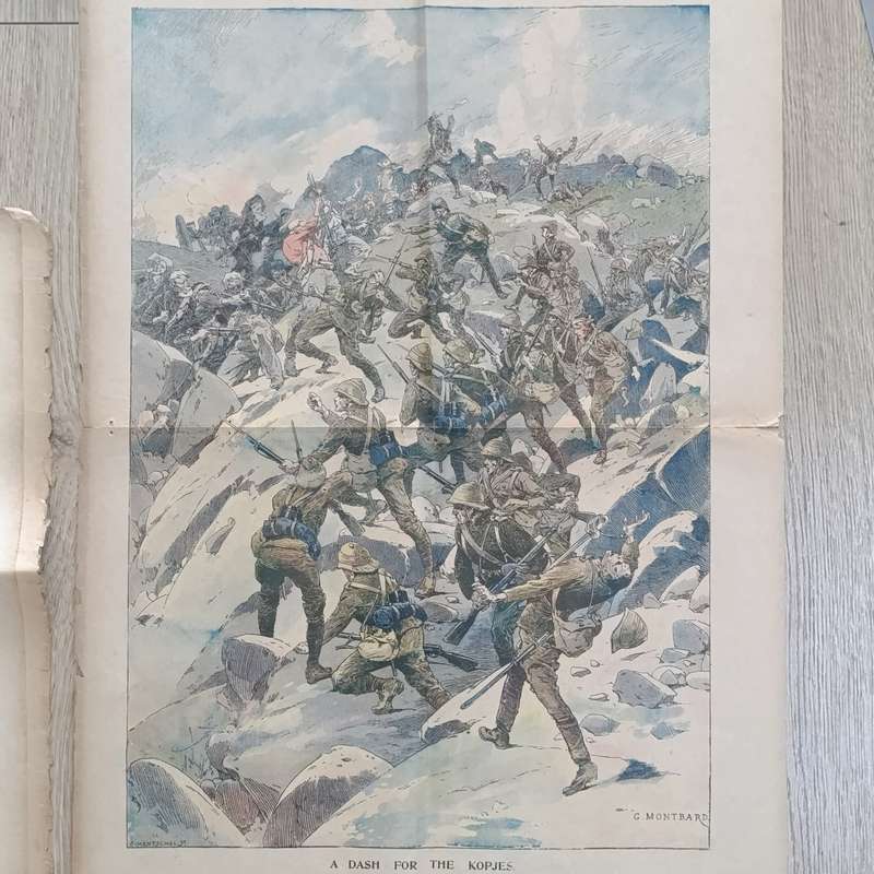 Boer War Illustrated War Special newspaper dated 27 December 1899 - Front cover missing