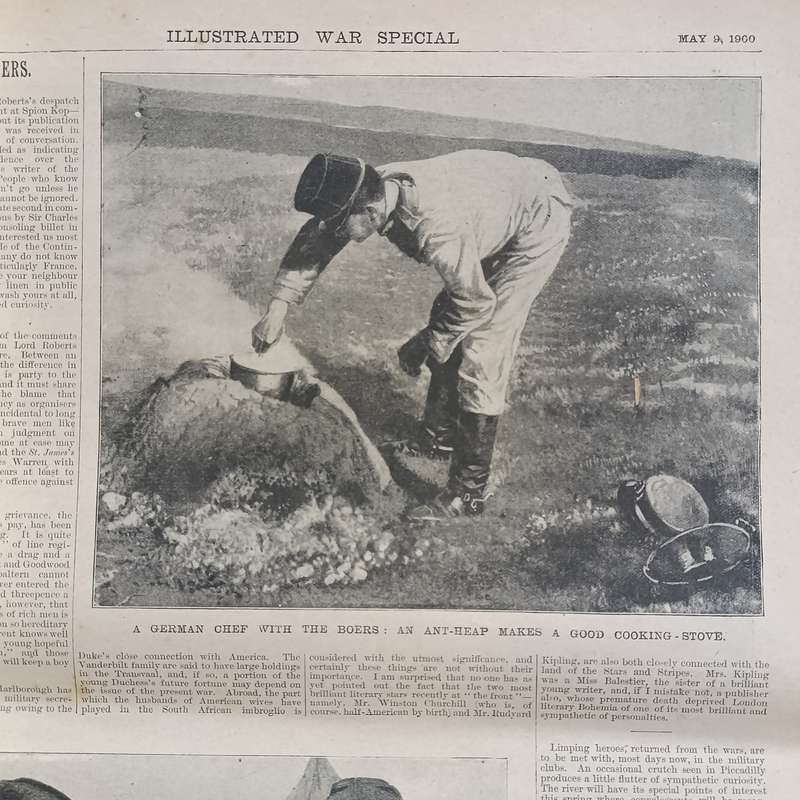 Boer War Illustrated War Special dated 9 May 1900 No.25 Vol.1