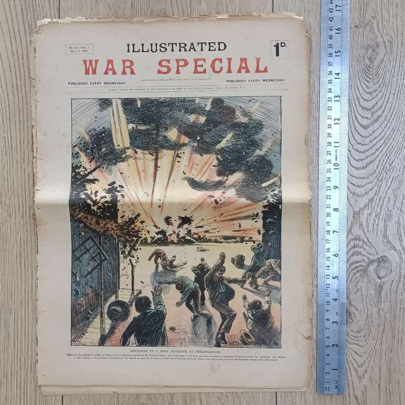 Boer War Illustrated War Special dated 9 May 1900 No.25 Vol.1