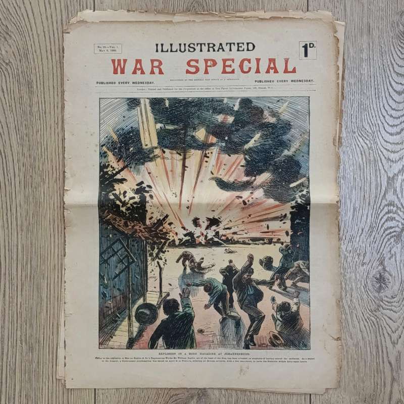 Boer War Illustrated War Special dated 9 May 1900 No.25 Vol.1