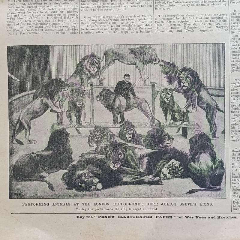 Boer War Illustrated War Special dated 21 March 1900 No.18 Vol.1