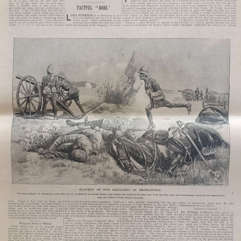 Boer War Illustrated War Special newspaper dated 28 March 1900 No.19 Vol. 1