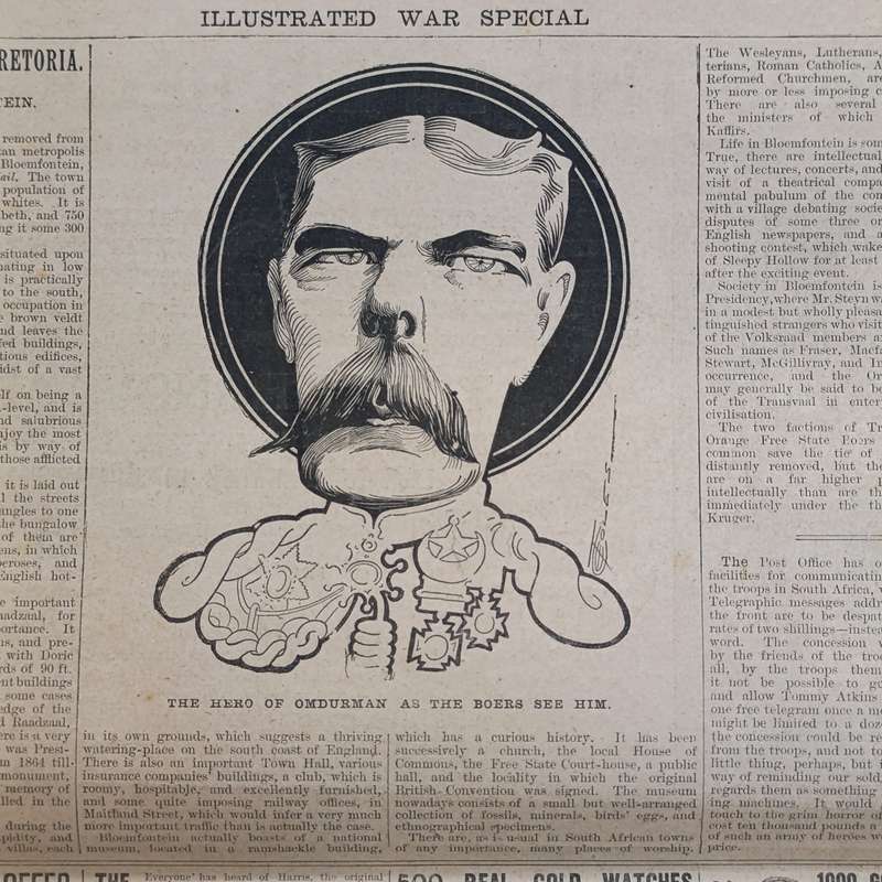 Boer War Illustrated War Special newspaper dated 28 March 1900 No.19 Vol. 1