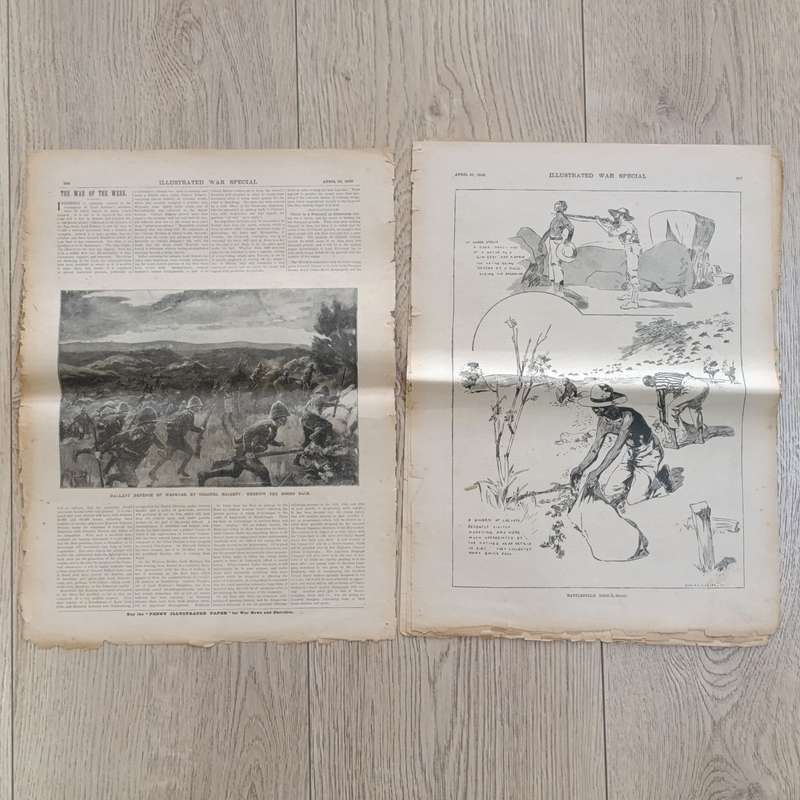 Boer War Illustrated War Special newspaper dated 25 April 1900 No.23 Vol.1