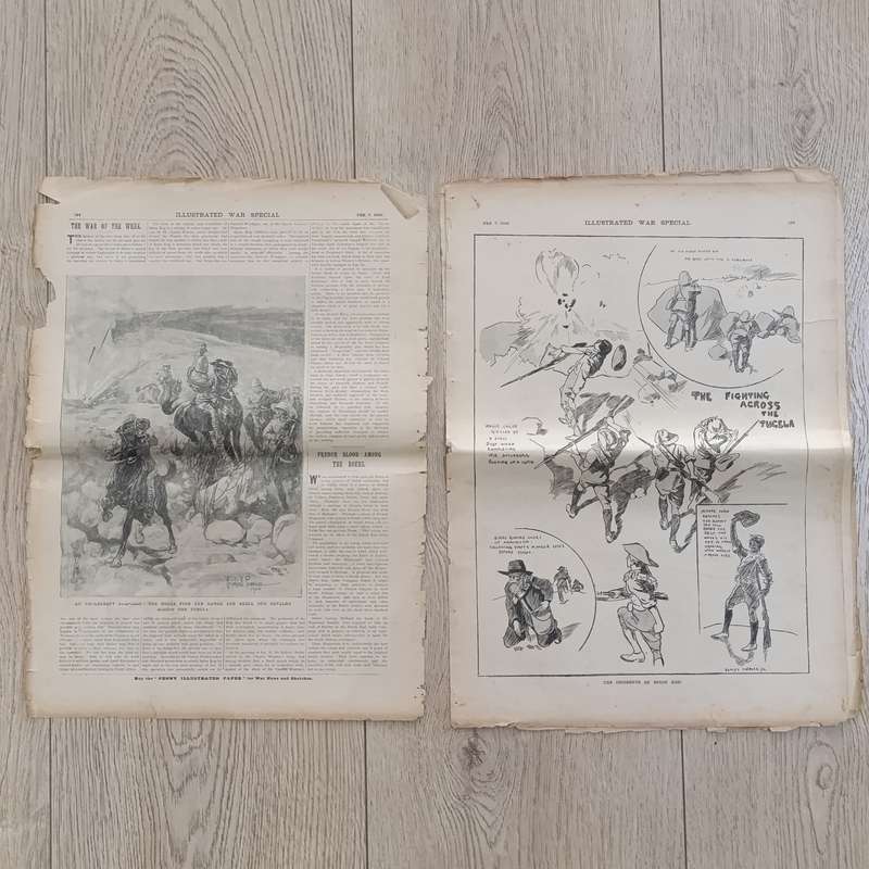 Boer War Illustrated War Special newspaper dated 7 February 1900 No.12 Vol.1