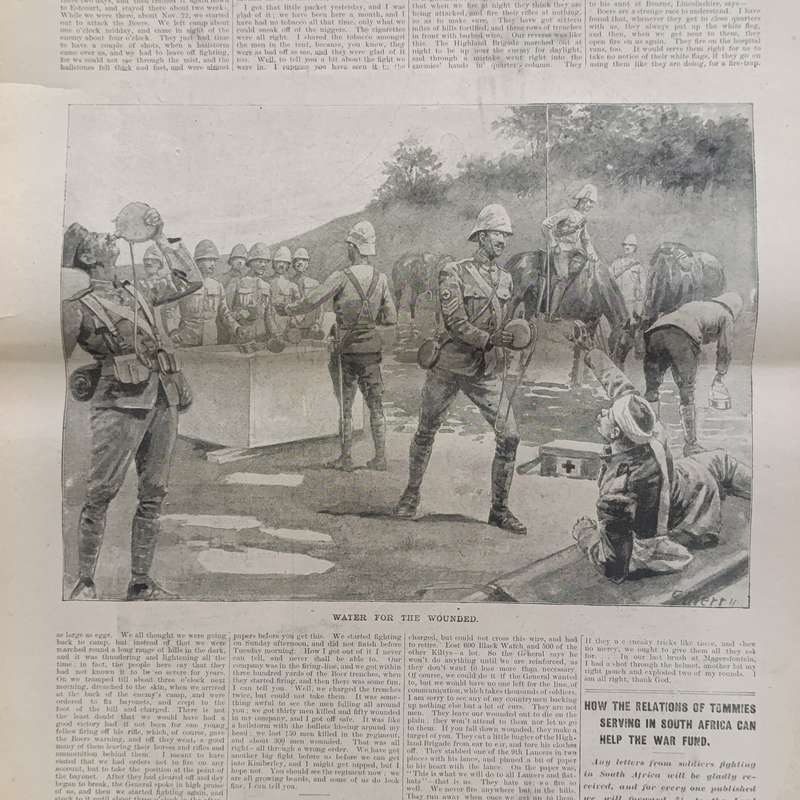 Boer War Illustrated War Special newspaper dated 7 February 1900 No.12 Vol.1