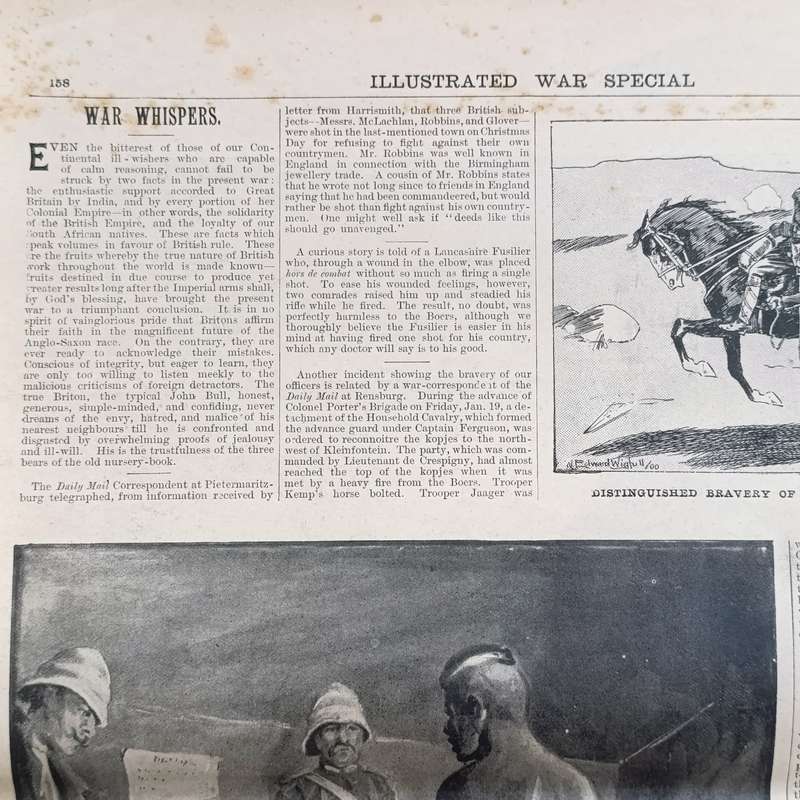Boer War Illustrated War Special newspaper dated 7 February 1900 No.12 Vol.1