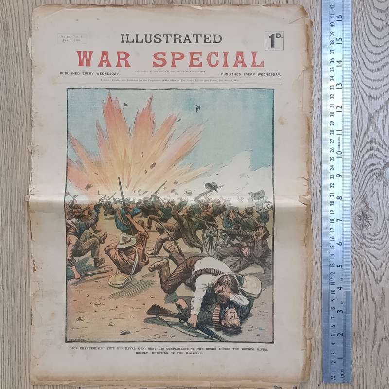 Boer War Illustrated War Special newspaper dated 7 February 1900 No.12 Vol.1