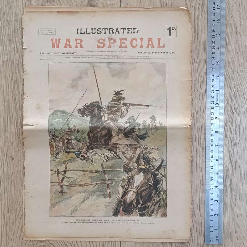 Boer War Illustrated War Special newspaper dated 31 January 1900 No.11 Vol.1