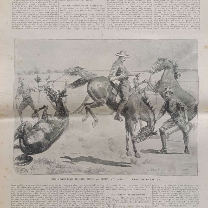 Boer War Illustrated War Special newspaper dated 31 January 1900 No.11 Vol.1