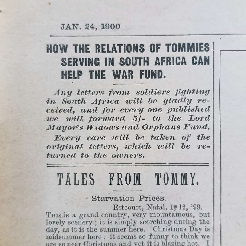 Boer War Illustrated War Special newspaper dated 24 January 1900 No. 10 Vol. 1
