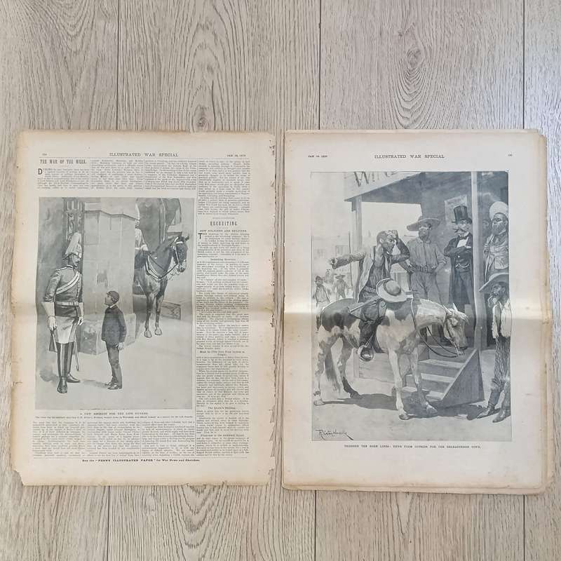 Boer War Illustrated War Special newspaper dated 24 January 1900 No. 10 Vol. 1