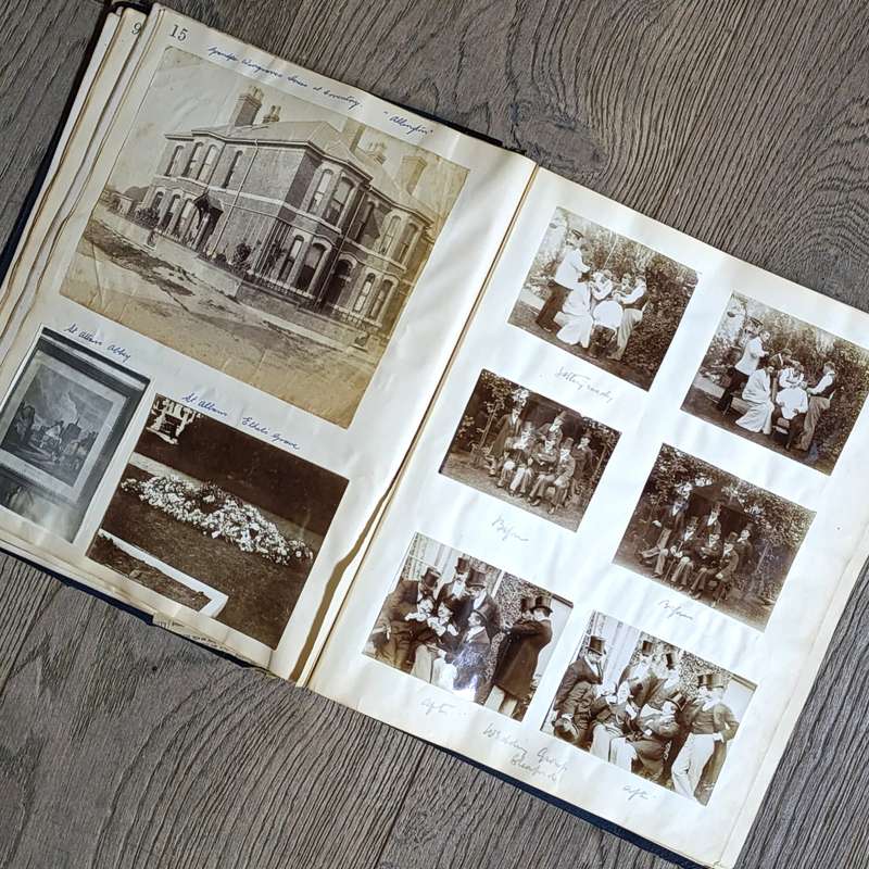 Photo album of the Wingrove family - Seaforth Dating from late 1800's and including photos up to WW2