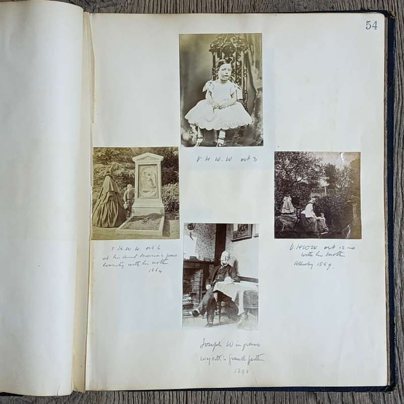 Photo album of the Wingrove family - Seaforth Dating from late 1800's and including photos up to WW2