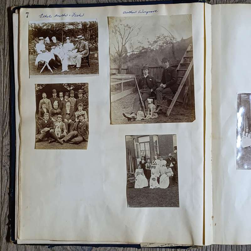 Photo album of the Wingrove family - Seaforth Dating from late 1800's and including photos up to WW2