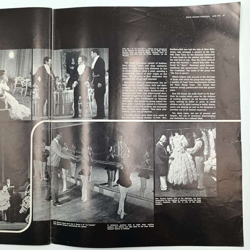 Vintage South African Panorama magazine - June 1973 issue