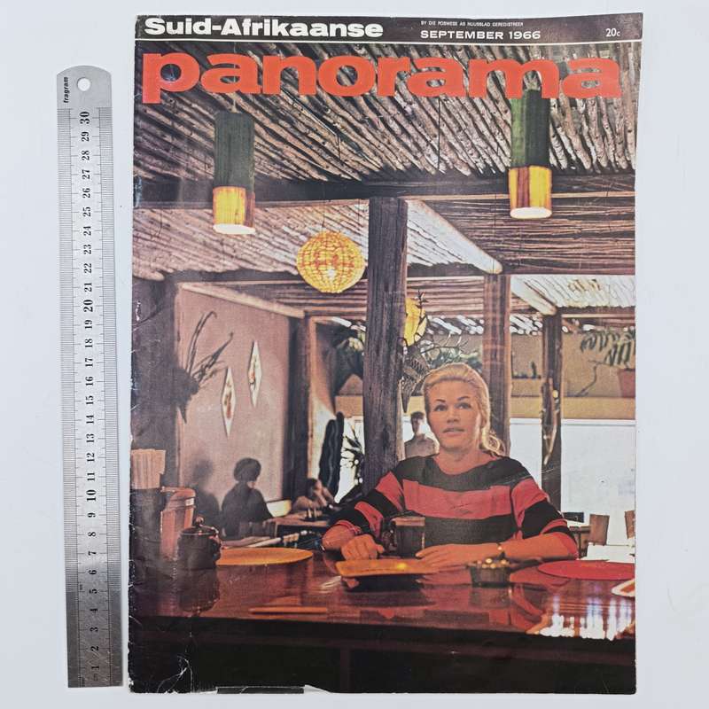 Vintage South African Panorama magazine - September 1966 issue