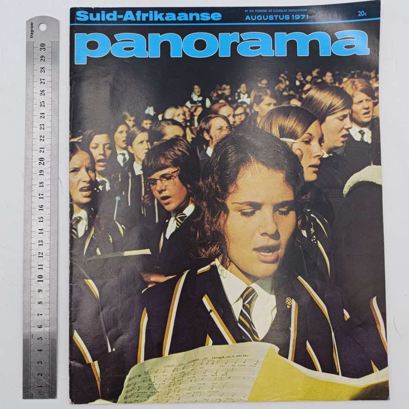 Vintage South African Panorama magazine - August 1971 issue
