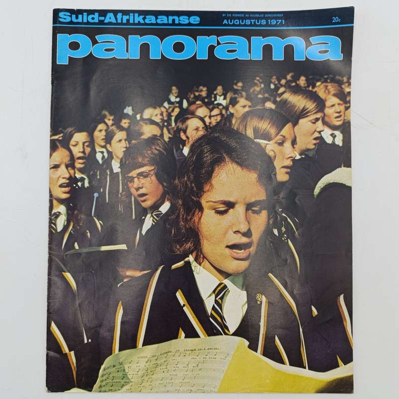 Vintage South African Panorama magazine - August 1971 issue