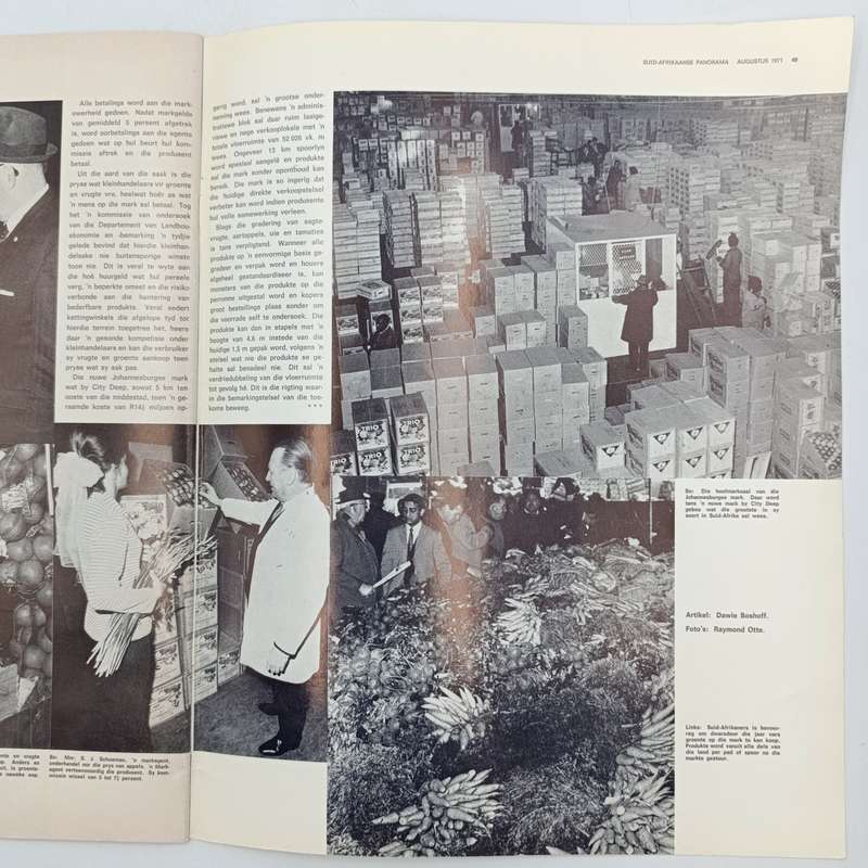 Vintage South African Panorama magazine - August 1971 issue
