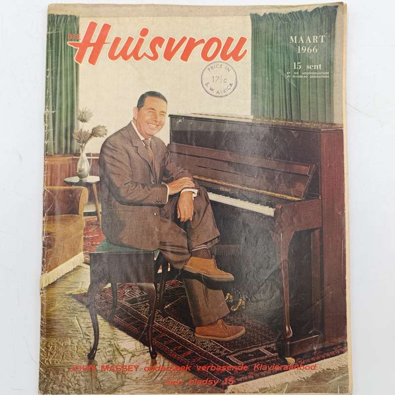 Vintage Huisvrou magazine - March 1966 issue