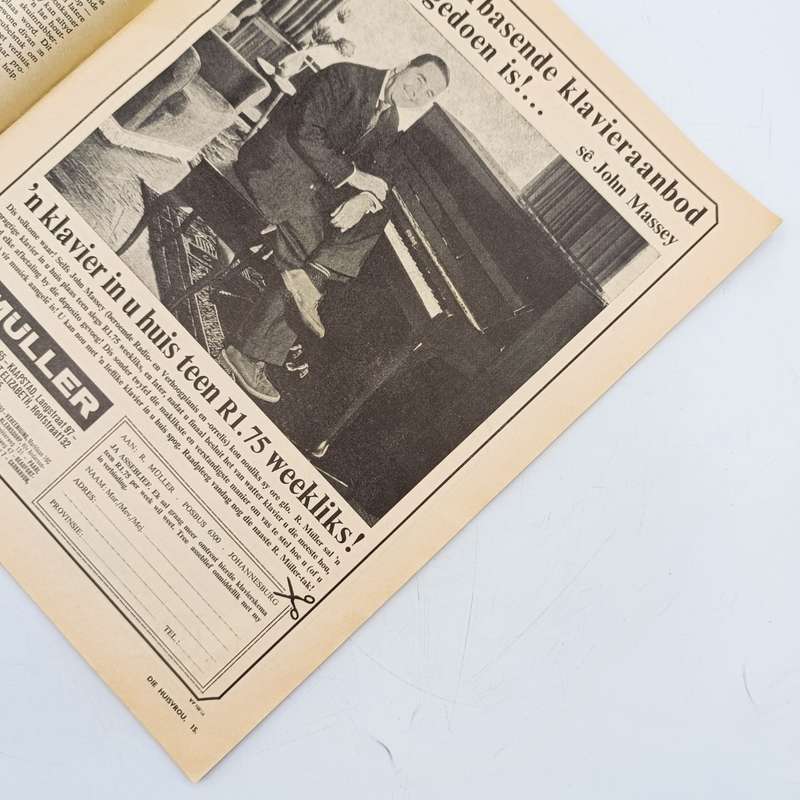 Vintage Huisvrou magazine - March 1966 issue