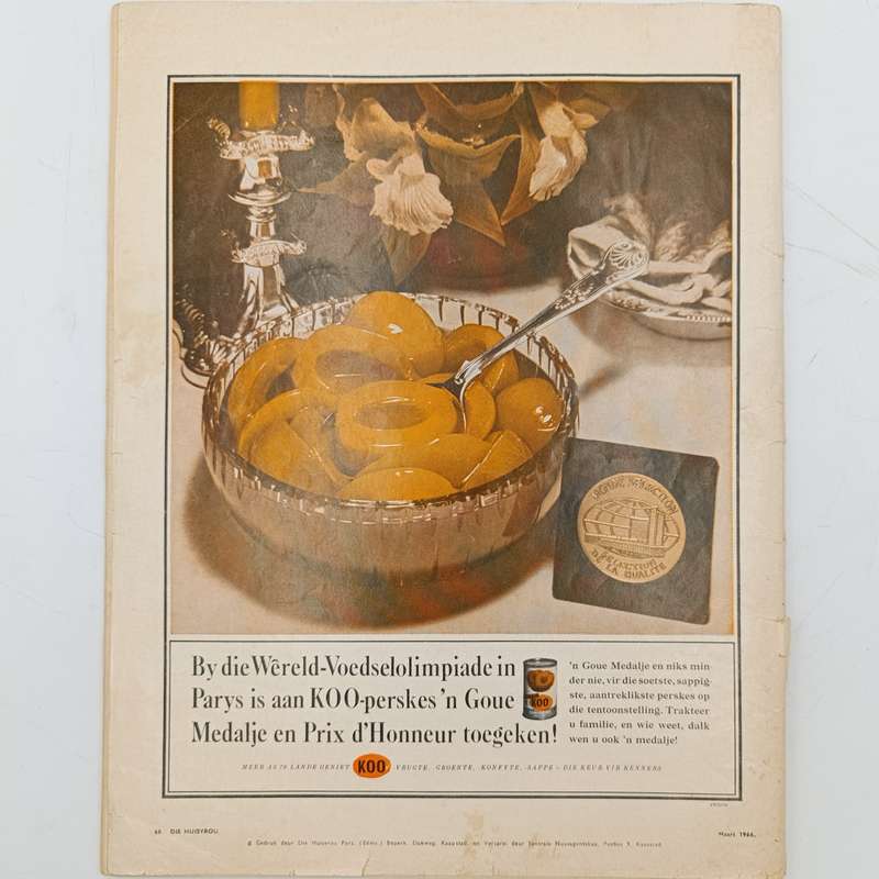 Vintage Huisvrou magazine - March 1966 issue
