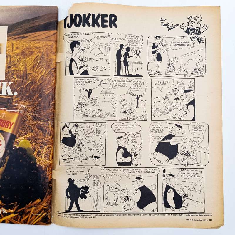 Vintage Ster magazine - 8 August 1975 issue