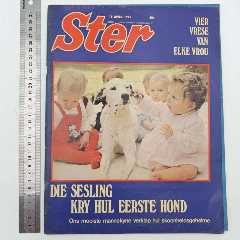 Vintage Ster magazine - 18 April 1975 issue
