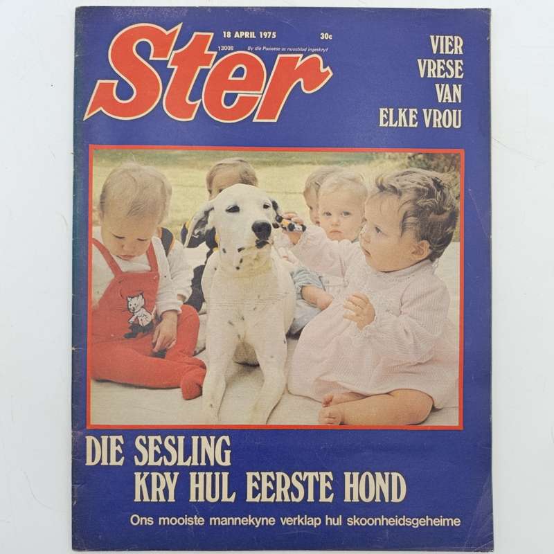 Vintage Ster magazine - 18 April 1975 issue