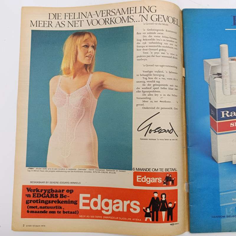 Vintage Ster magazine - 18 April 1975 issue