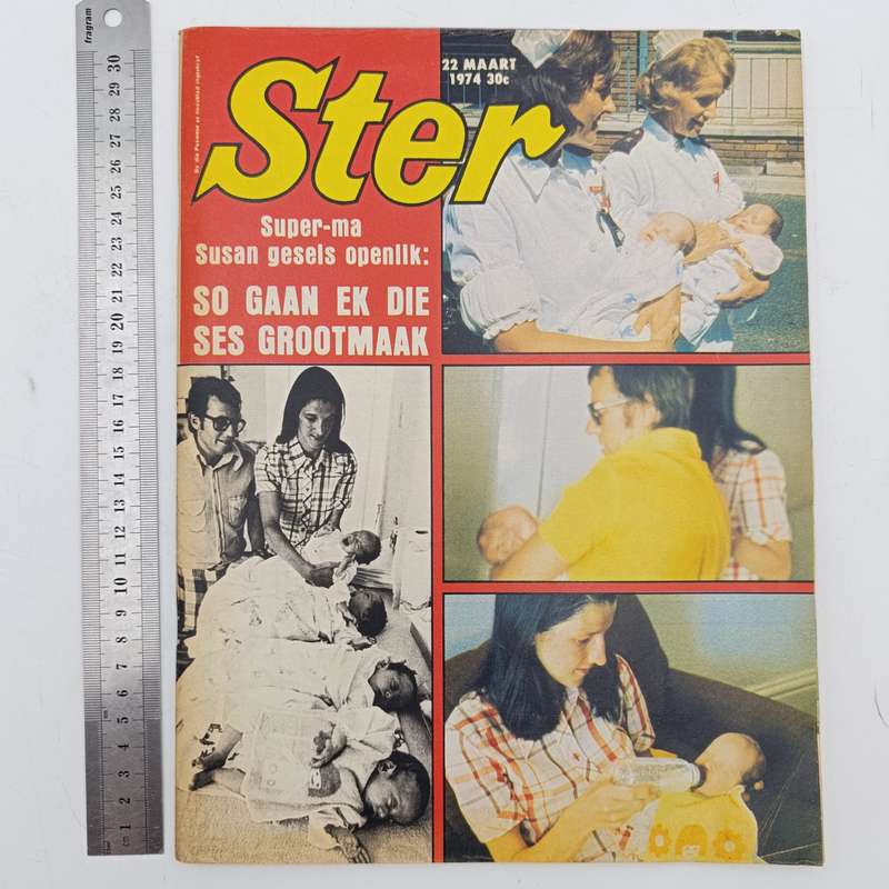 Vintage Ster magazine - 22 March 1974 issue