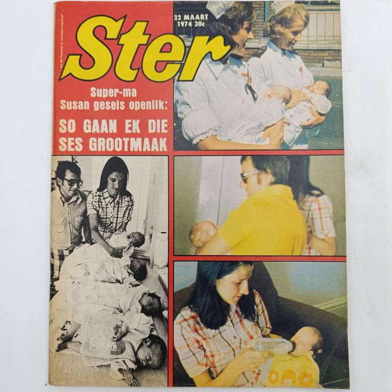 Vintage Ster magazine - 22 March 1974 issue