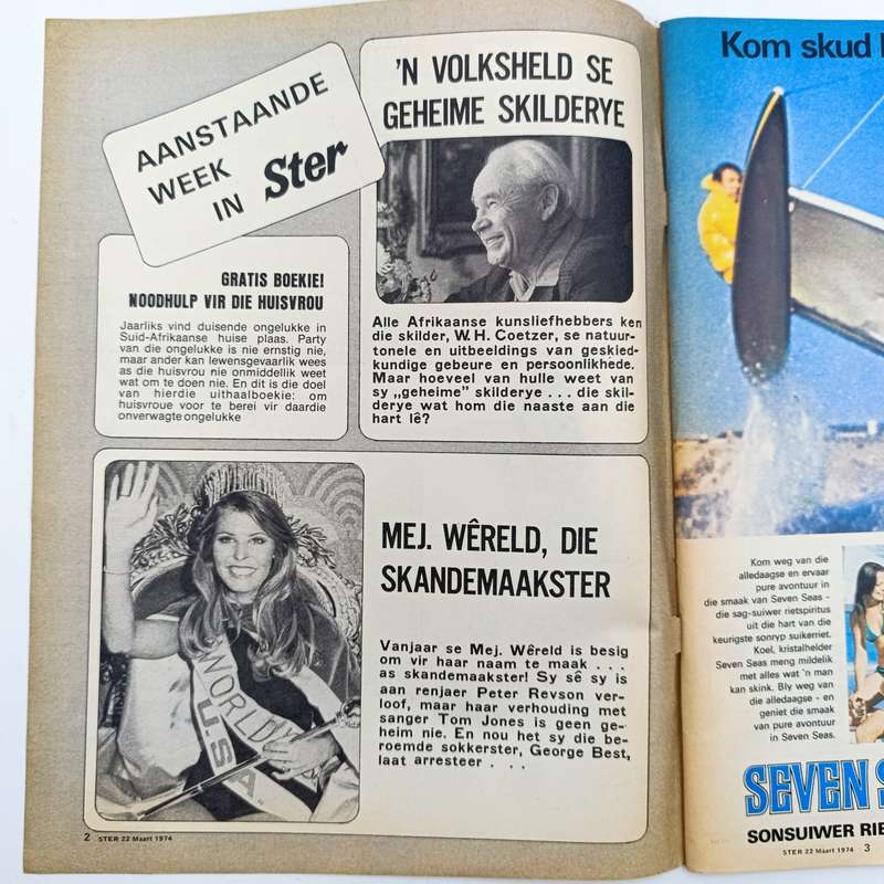 Vintage Ster magazine - 22 March 1974 issue