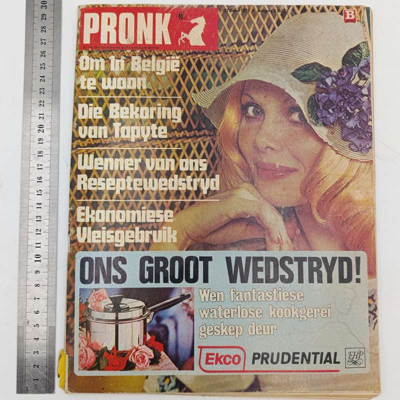Vintage Pronk magazine - 27 June  1975 issue