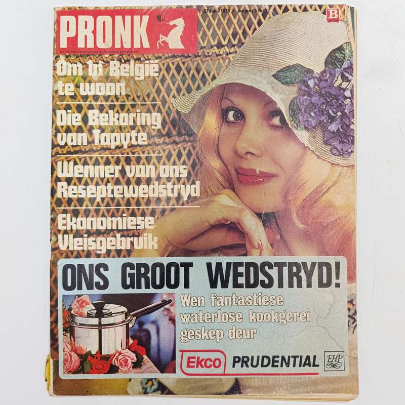 Vintage Pronk magazine - 27 June  1975 issue