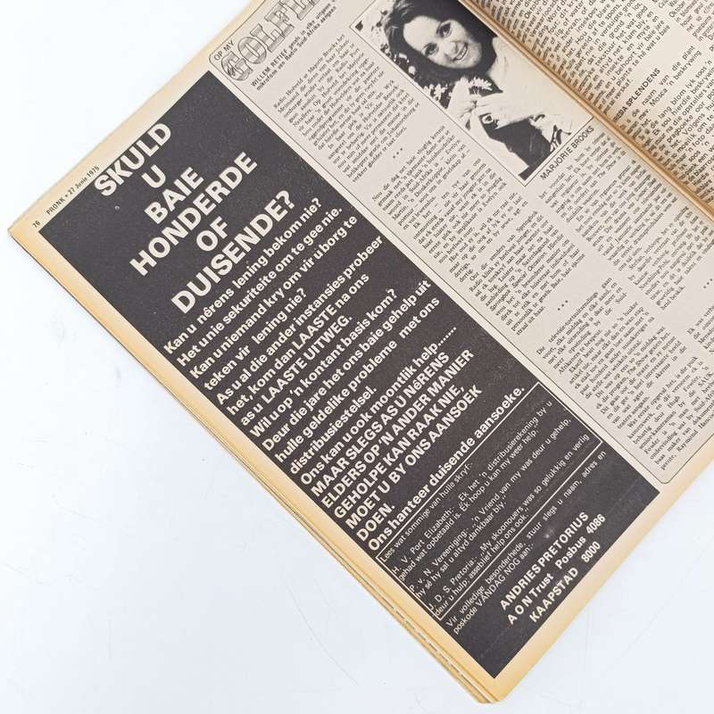Vintage Pronk magazine - 27 June  1975 issue
